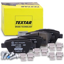 Textar Fren Balatası Arka-Fişsiz Cayd-Cayc Vw Cd3-Jetta4 1.6tdı 2008-18 2456301