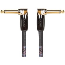 Boss 6 Inç (15CM) Gösterge Kablosu, Açılı/açılı 1/4 "jack, 3'lü Paket (Bıc-Pc-3)