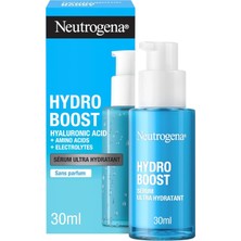 Neutrogena Hydro Boost Nemlendirici Yüz Serumu, Hyalüronik Asit Içeren Hafif Yapılı Cilt Bakımına Uygun Günlük Kullanım Için Serum 30 ml