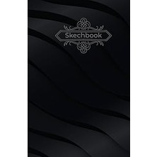 Sketchbook: Blank Sketch Book Hard Cover 5.5 x 8.5 Inches White Paper 110 Pages For Drawing, Doodling, Sketching Pattern Design Tangle Tiles ... Art Therapy Mandala Relaxing Antistress
