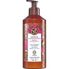 Yves Rocher Vücut Losyonu - Nemlendirici Besleyici Oryantal Argan Gül- VEGAN-390ML
