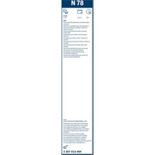 Bosch Twin Silecek Tekli [700 Mm] N78 3397015664