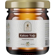 Kakao Yağı 210 ML.%100 Saf| Soğuk Sıkım | Nemlendirici, Saç ve Cilt Bakımı, Çikolata ve Kozmetik Kullanım Için |