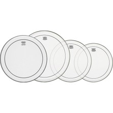 Remo 10''/12''/14''/14''(Trampet) Davul Deri Seti