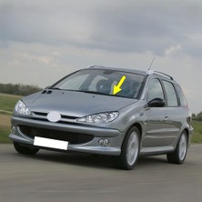 Ön Cam Sol Sürücü Taraf Silecek Kolu Peugeot 206 Sw ile Uyumlu 2003-2006