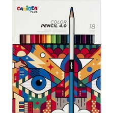 Carioca Plus 4.0 Kuru Boya Kalemi 18'li