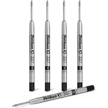 Pelikan 337 M Tükenmez Kalem Refill 5li-Siyah