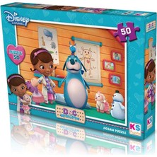 Ks Games Doc Mc Stuffins Yapboz, 50 Parça