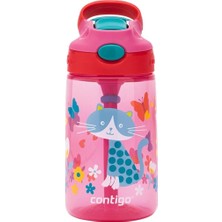 Contigo Gizmo Flip Kedicikler Tritan Çocuk Suluğu 420 ml Pembe