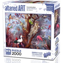 22515 Fascinating Birds 2000 Parça Puzzle -Ks Puzzle