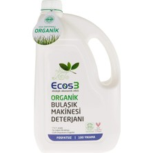 Ecos3 Organik Bulaşik Makinesi Jeli (2500 ml - 100 Yıkama) 1 Paket(1 x 2500 Ml)