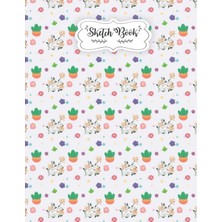 Pattern Llama Cactus And Floral Sketchbook: A Blank Pages Reverse Color Alpaca Sketch Book For Kids, Teen School And College Students Awesome Birthday Gift For Kids, Women, Girls Be Llamazing Draw