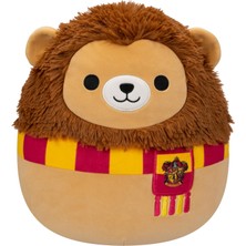 Squishmallows Orijinal Harry Potter 10-Inç Gryffindor Aslan Peluş - Orta Boy Ultrasoft Resmi Jazwares Peluş