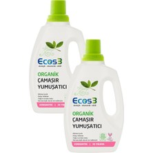 Ecos3 Organik Çamaşır Yumuşatıcı 2’li Set