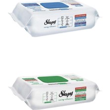 Sleepy Easy Clean Beyaz Sabun Katkılı+Çamaşır Suyu Katkılı 2X100 (200 Yaprak)