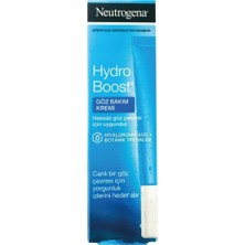 Neutrogena Hydro Boost Yorgunluk Karşıtı Göz Kremi, 15 ml