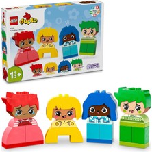 LEGO Duplo Ilk Büyük Duygularım 10415-1 Buçuk Yaş ve Üzeri Çocuklar Için Kişiselleştirilebilir Eğitici Oyuncak Yapım Seti, Doğum Günü Hediyesi Fikri (23 Parça)