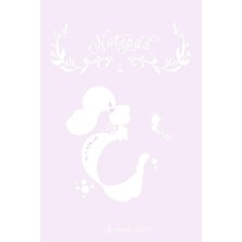 Mermaid Notepad: Mini Mermaid Purple Notepad