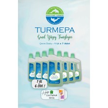 Turmepa Genel Yüzey Temizleyici, 7 Al 6 Öde 1000 ml ve 50 Gram Pamuk Hediyeli