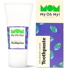 My Oh My! Naturals Spearmint Shine | Organik Tatlı Nane Uçucu Yağlı Florürlü Çocuk Diş Macunu