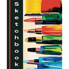Independently Published Sketchbook: Color Sketchbook Size 8”X10”,120 Empty Pages,note,sketch And Drawing