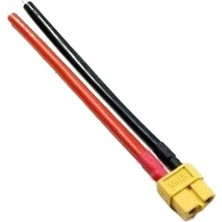 Sanec XT60 Dişi Lipo Pil Şarj Kablosu 15 cm 1,5mm Siaf Silikon Kablolu