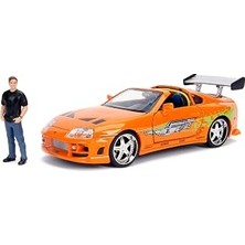 Jada 1:24 Fast & Furious Brian's 1995 Toyota Supra Mk4 Figürlü Set