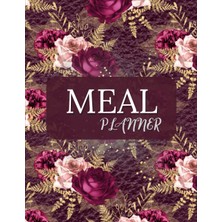 Meal Planner And Grocery List Organizer | With Cream Paper | 8.5 x 11 Inches
