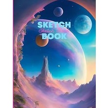Independently Published Sketch Book, Sketch Book For Drawing, Writing, Painting, Sketching Or Doodling, 110 Pages, 8.5X11 Cover Spacedream V.01: Sketch Book Cover Spacedream V.01 110 Pages, 8.5X11