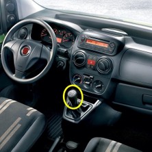 Vites Topuzu Siyah 5 Ileri Manuel Fiat Fiorino ile Uyumlu 2008-2023