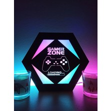 Moontime Alaçatı Gamer Zone Masaüstü Dekoratif Lamba