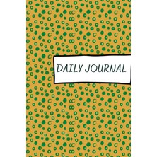 Orange And Green Daily Journal