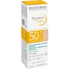 Bioderma Photoderm Cover Touch SPF50+ Very Light Karma Yağlı Ciltler Kapatıcı Etkili Renkli Güneş Kremi 40 ml