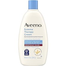 Aveeno Egzama Terapisi Günlük Nemlendirici Krem Hassas Ciltler Için, Koloidal Yulaf Ezmesi ile Kuru, Kaşıntılı ve Tahriş Olmayan Ciltler Için, Steroidsiz ve Kokusuz, 12 ml