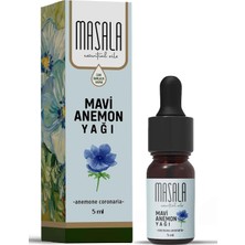 Masala Saf Mavi Anemon Yağı 5 Ml. (Blue Anemon Essential Oil)