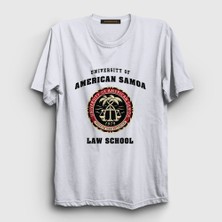 Presmono Unisex Beyaz University Of American Samoa Better Call Saul T-Shirt
