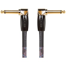 Boss 6 Inç (15CM) Gösterge Kablosu, Açılı/açılı 1/4 "jack, 3'lü Paket (Bıc-Pc-3)