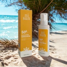 Ni Sun Spf 50+ Uva-Uvb Mineral Filtreli Güneş Kremi, 100 ml