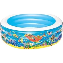 Havuz Şişme Jumbo Desenli Yuvarlak 196CM x 53CM Bestway 51122