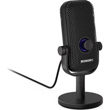 Endorfy Solum Voice S, Yayın, Sohbet ve Podcast Kayıtları Için Mikrofon, Rgb Aydınlatma, USB Plug & Play, Tap-To-Sese Buton, Gaın Ayarı, Böbrek Karakteristiği | EY1B013, Siyah