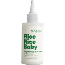 She Vec Rice Rice Baby – Aydınlatıcı Pirinç Tonik (%100 Vegan);
