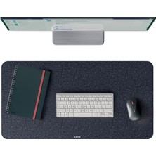 Leitz Desk Mat Keçe 36X70 cm Gri