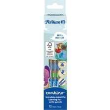 Pelikan Yazmayı Öğrenme Kalemi Combino Mavi, 1 Kurşun Kalem