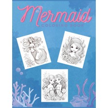 Independently Published 50 Mermaid Coloring Book Separate Pages 8.5X11 Size: 50 Coloring Book Pages, Ready To Be Brought To Life With Color