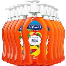 Saloon Sıvı Sabun 400 ml Mango x 12'li Ekonomik Koli