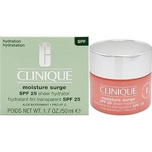 Clinique Moisture Surge SPF25 Güneş Korumalı Nemlendirici 50ML