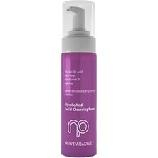 New Paradise Gözenek Sıkılaştıran Nemlendiren Leke Karşıtı ve Sebum Dengeleyen Yüz Yıkama Köpüğü 200 ml