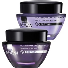 Avon Anew Platinum Lift & Tighten Gece ve Gündüz Krem Paketi