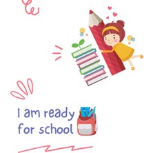 Ready For School Handwriting Paper - Unique Practice Worksheets For Home And School - 7 Lines With Dotted Lines To Guide Proportions - Ideal For Pre-K To 3rd Grade