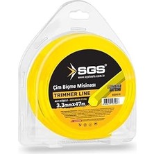 SGS4310 Tırpan Misinası 3.3 mm 47MT Altıgen Sarı